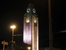 Die Turmuhr am Bahnhof