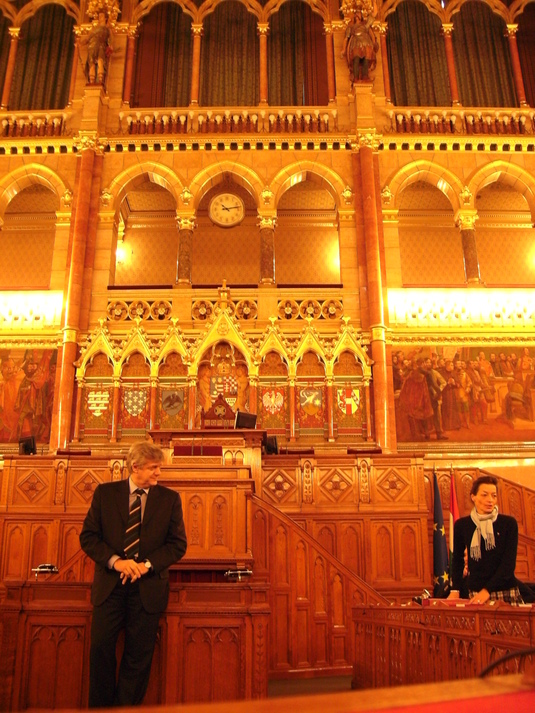 Führung im Parlament